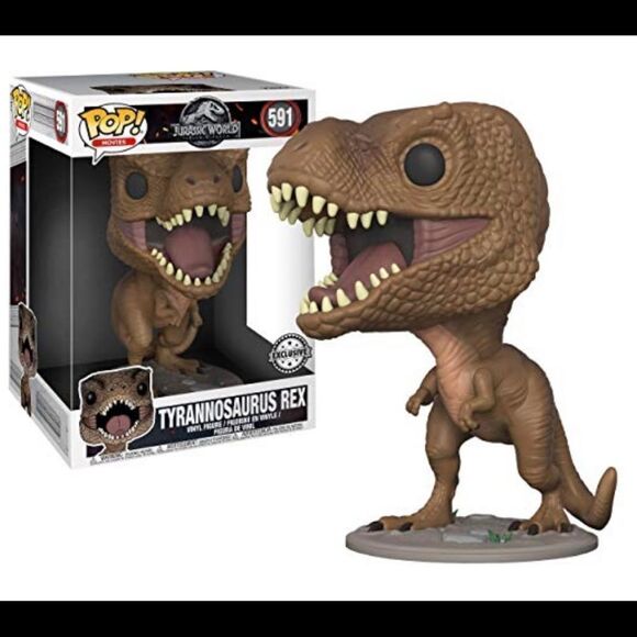Tyrannosaurus Rex - Jurassic World 10" Funko Pop! #591
Target exclusive.   - Picture 1 of 9